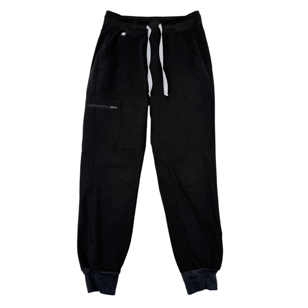 Black Jogger Sweatpants with Drawstring